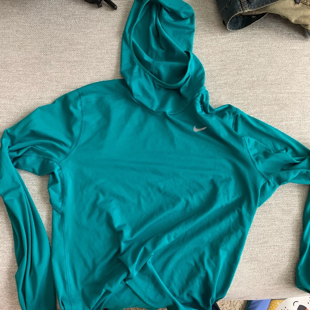 Nike light running compression hoodie